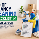 end of tenancy cleaning checklist London deposit
